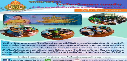 กิจกรรมวันแม่แห่งชาติ ปีการศึกษา2562